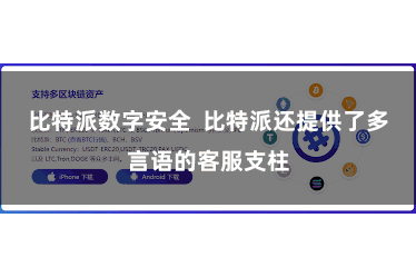 比特派数字安全 比特派还提供了多言语的客服支柱