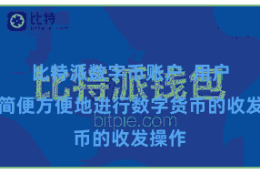 比特派数字币账户  用户不错简便方便地进行数字货币的收发操作